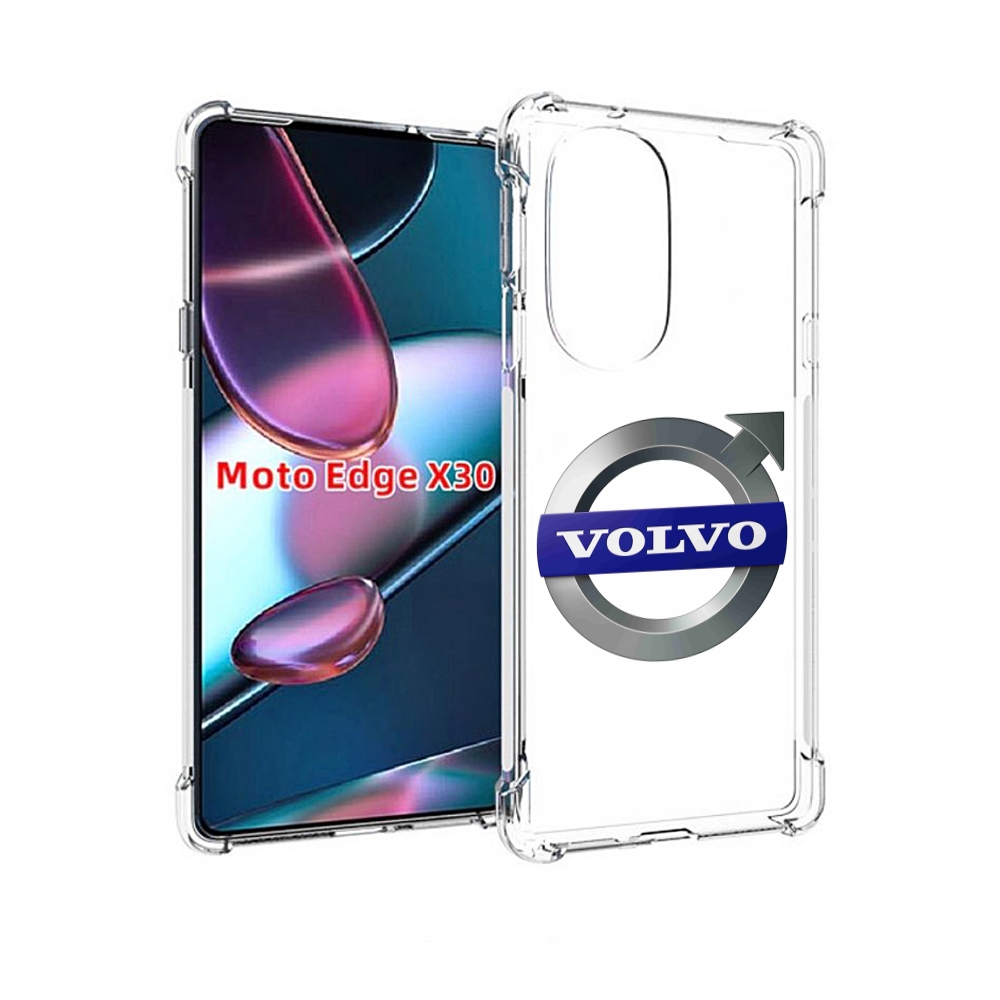 

Чехол MyPads volvo мужской для Motorola Moto Edge X30, Прозрачный, Tocco