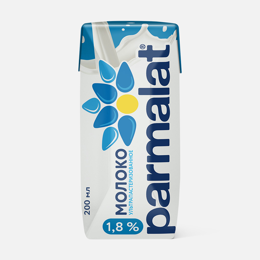 Молоко Parmalat ультрапастеризованное  1.8% 200 г