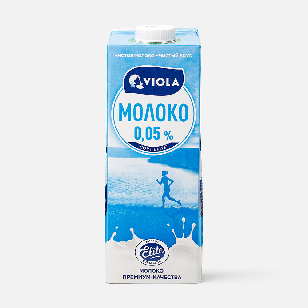 Молоко Viola ультрапастеризованное, 0%, 1 л