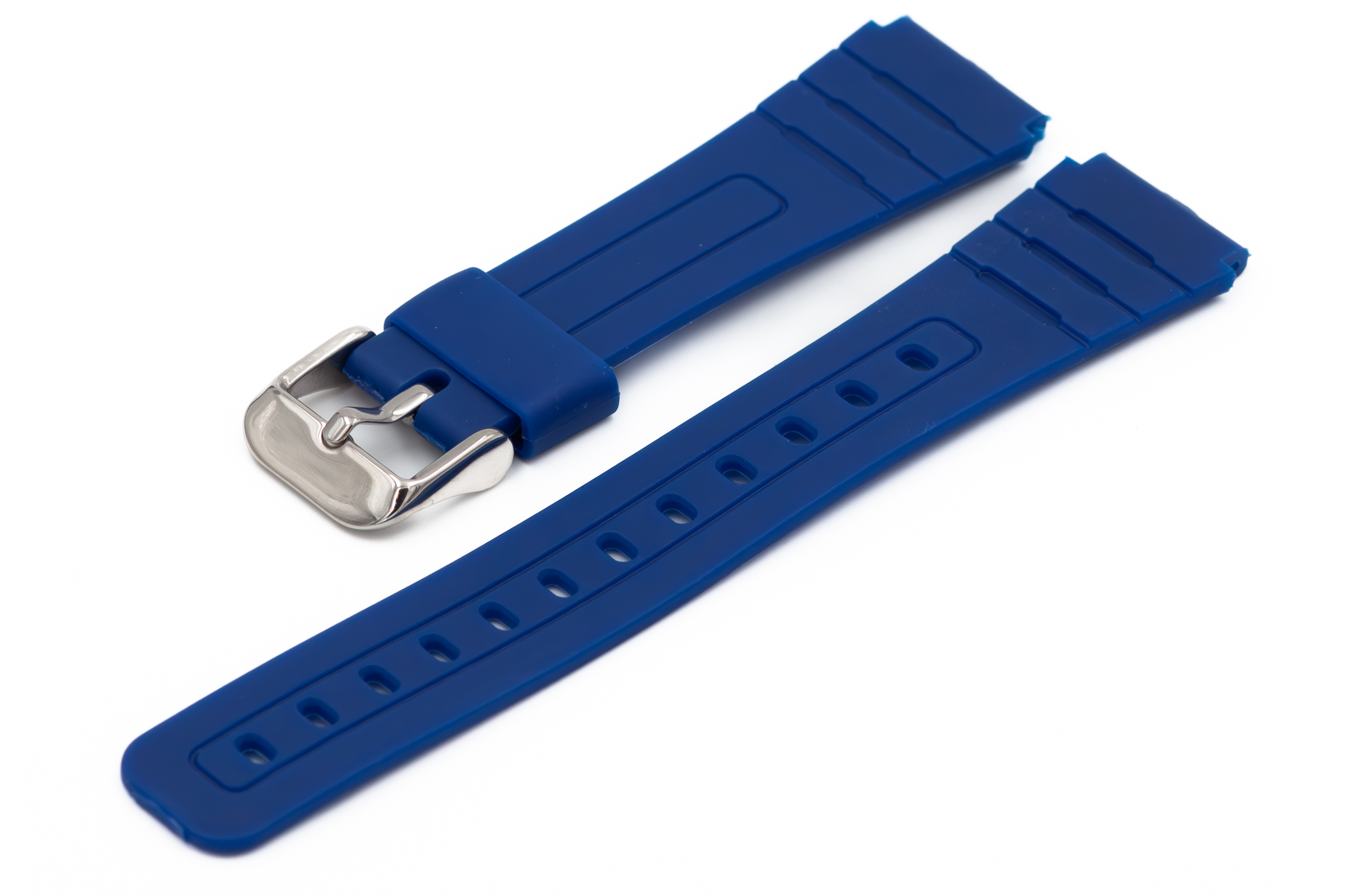 

Ремешок из двух частей унисекс Watch Band F-91 синий, F-91