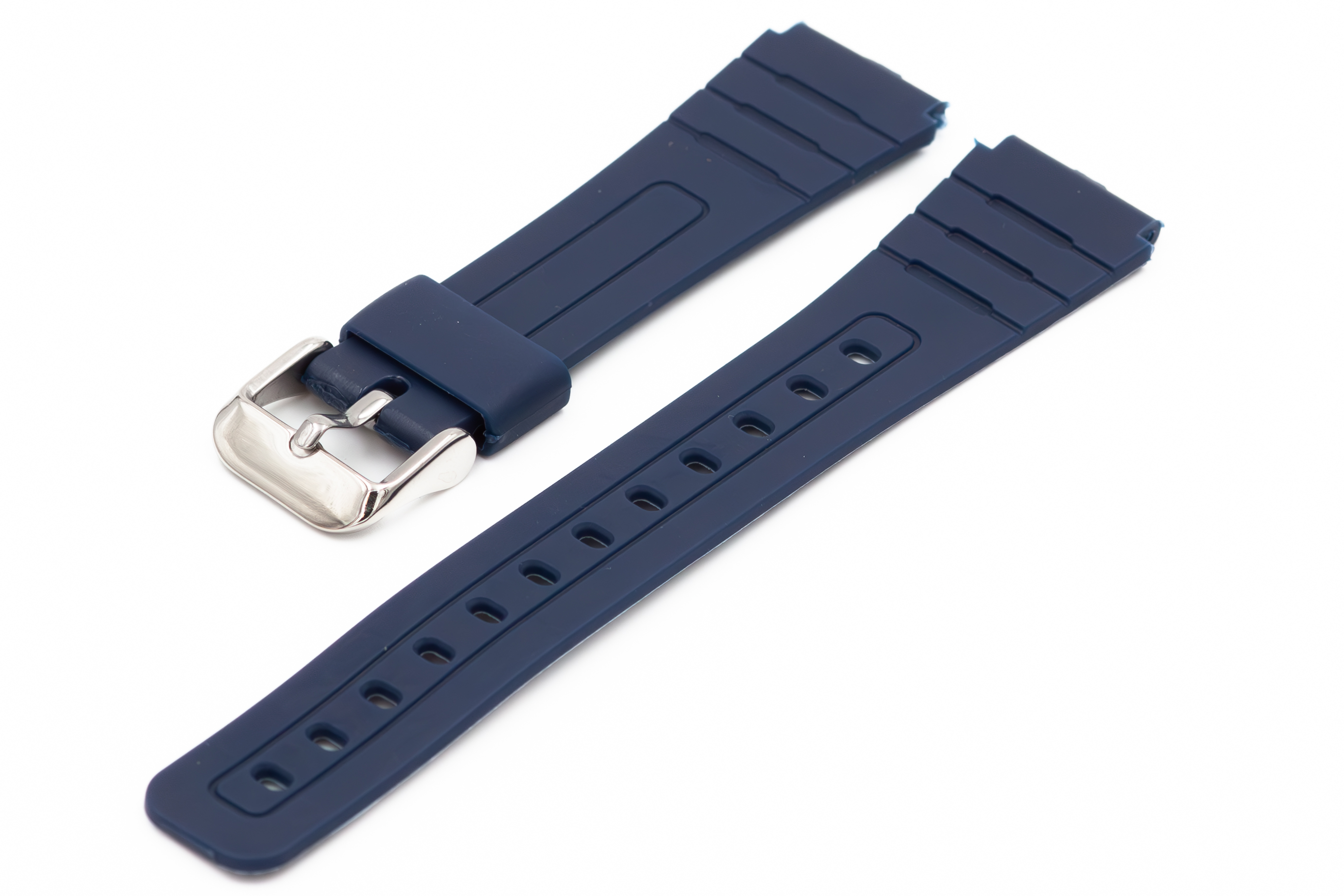

Ремешок из двух частей унисекс Watch Band F-91 темно-синий, F-91