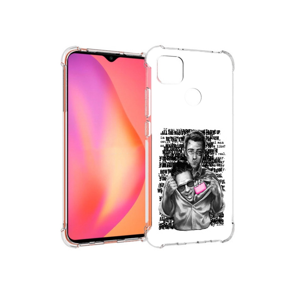 

Чехол MyPads Tocco для Xiaomi Redmi 9C бойцовский клуб (PT152115.265.242), Прозрачный, Tocco