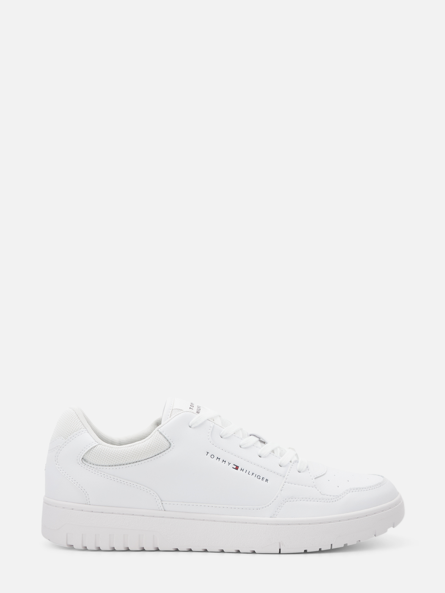 

Кеды мужские Tommy Hilfiger FM0FM05040 белые 45 EU, Белый, FM0FM05040