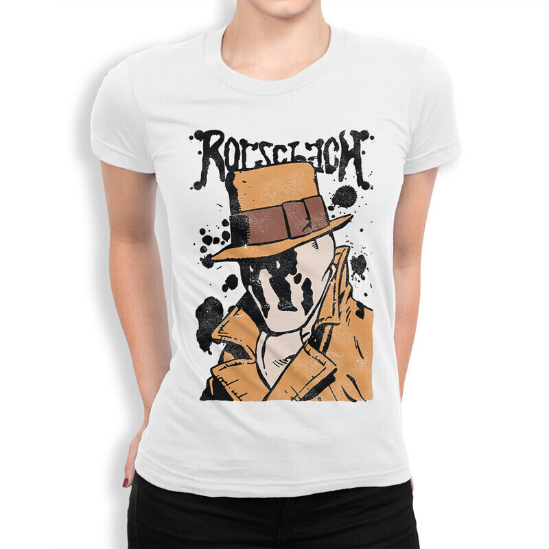 

Футболка женская Dream Shirts Роршах Женская 10006501 белая 3XL, Роршах Женская 10006501