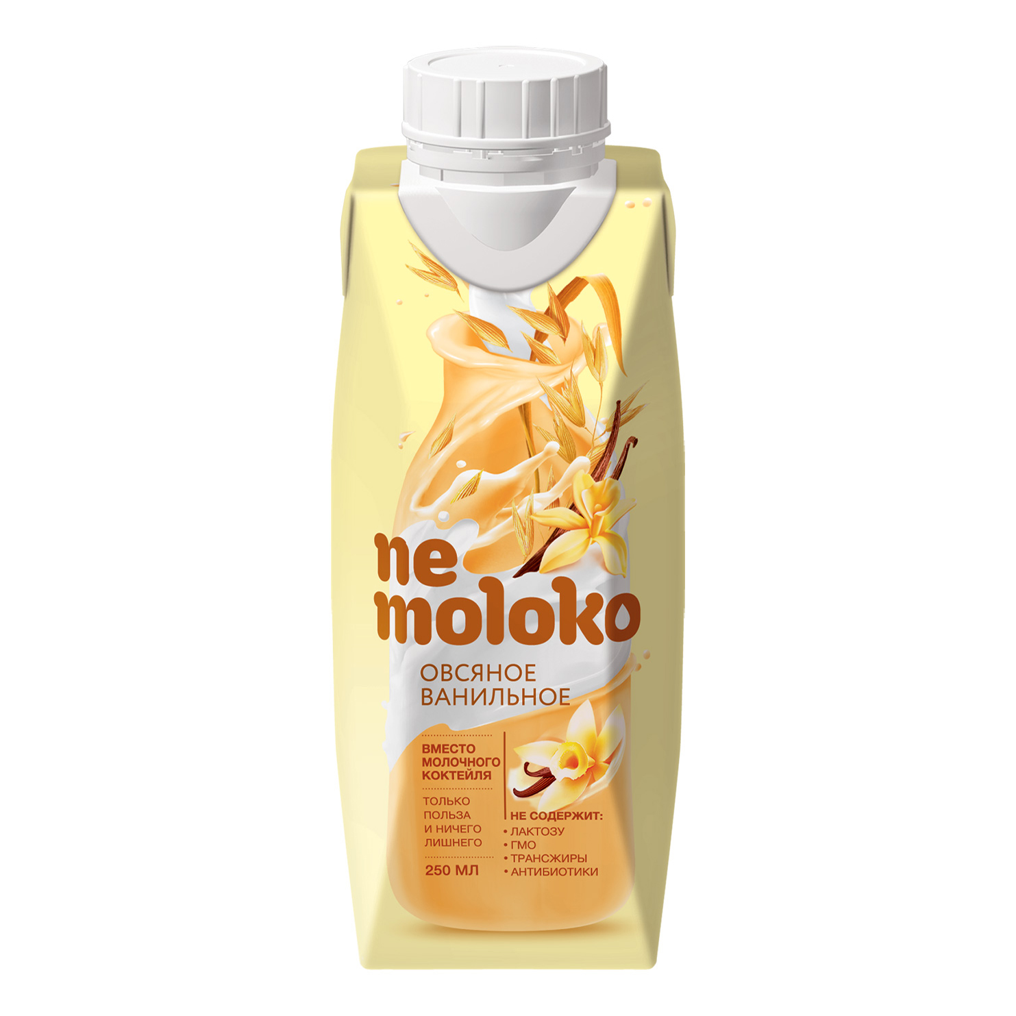 

Напиток овсяный Nemoloko Ванильный обогащенный бета-каротином 10% 250 мл
