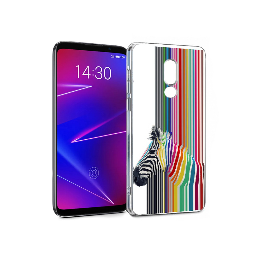 

Чехол MyPads Tocco для Meizu 16 радужная зебра (PT136611.84.565), Прозрачный, Tocco