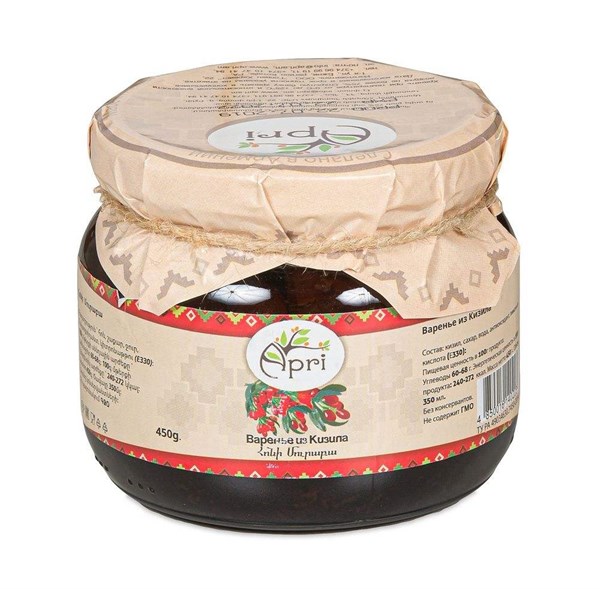 

Варенье из кизила Apri 450 г, Варенье из кизила Apri 450 гр