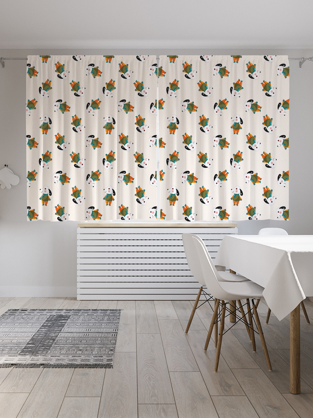 

Шторы JoyArty с фотопечатью "Собака на прогулке" из сатена, 290х180 см, Собака на прогулке