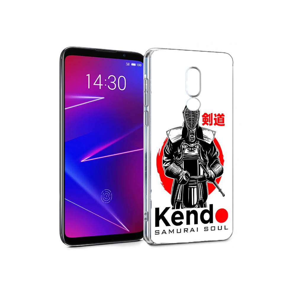 

Чехол MyPads Tocco для Meizu 16 рисованый самурай (PT136611.84.581), Прозрачный, Tocco