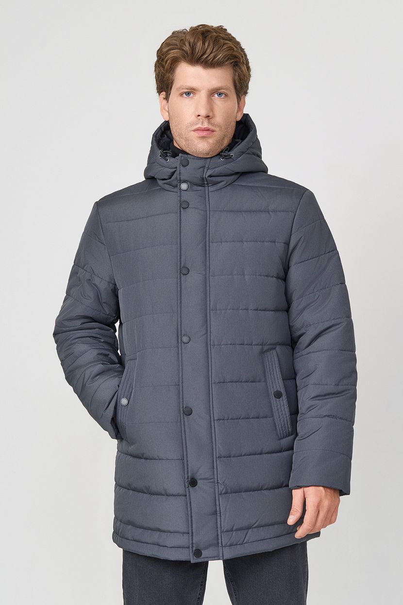

Зимняя куртка мужская Baon B5323510 синяя 3XL, Синий, B5323510
