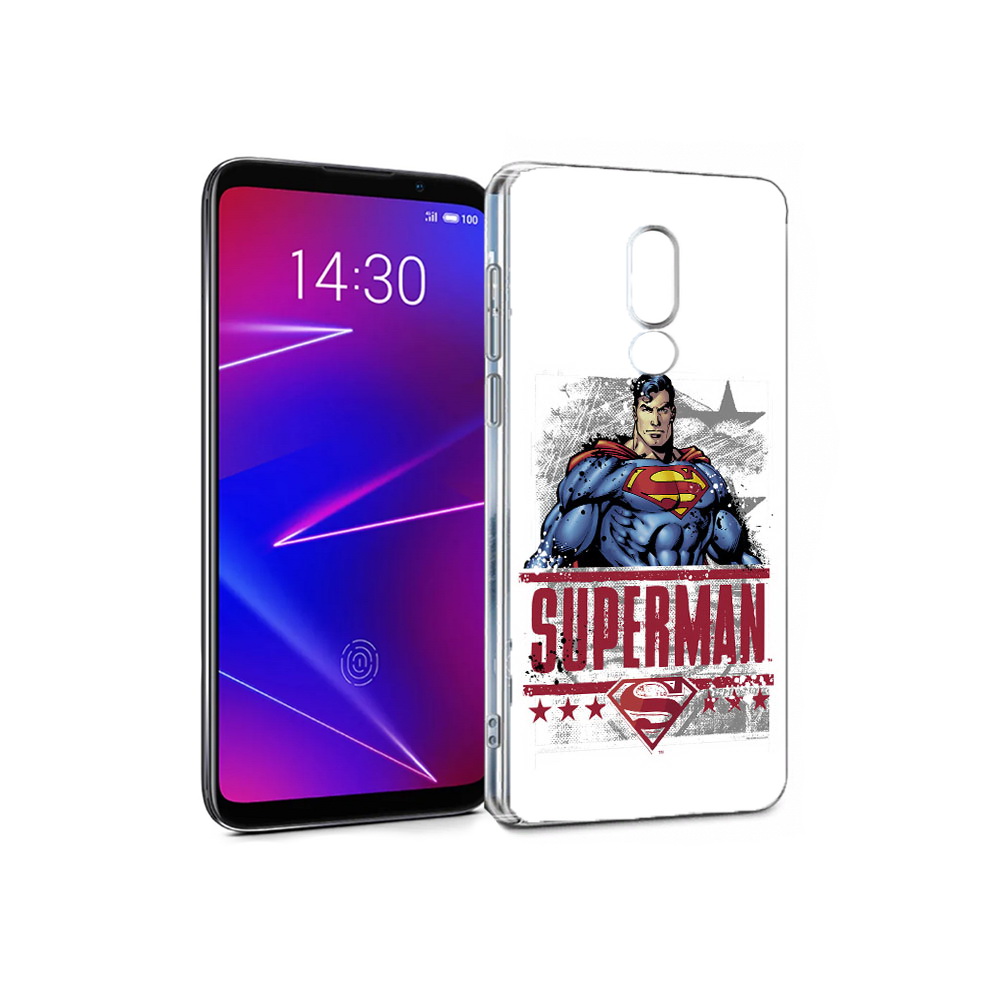 

Чехол MyPads Tocco для Meizu 16 рисунок супермен (PT136611.84.583), Прозрачный, Tocco