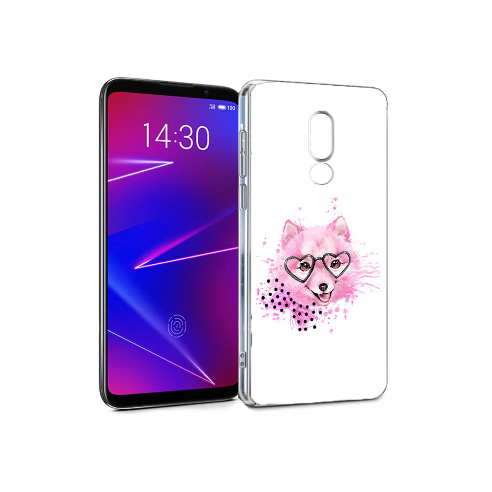 

Чехол MyPads Tocco для Meizu 16 розовый волченок (PT136611.84.585), Прозрачный, Tocco