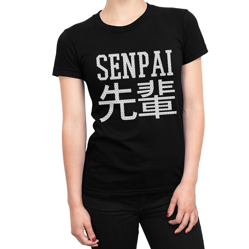 

Футболка женская Dream Shirts Семпай Женская 10006551 черная XS, Семпай Женская 10006551