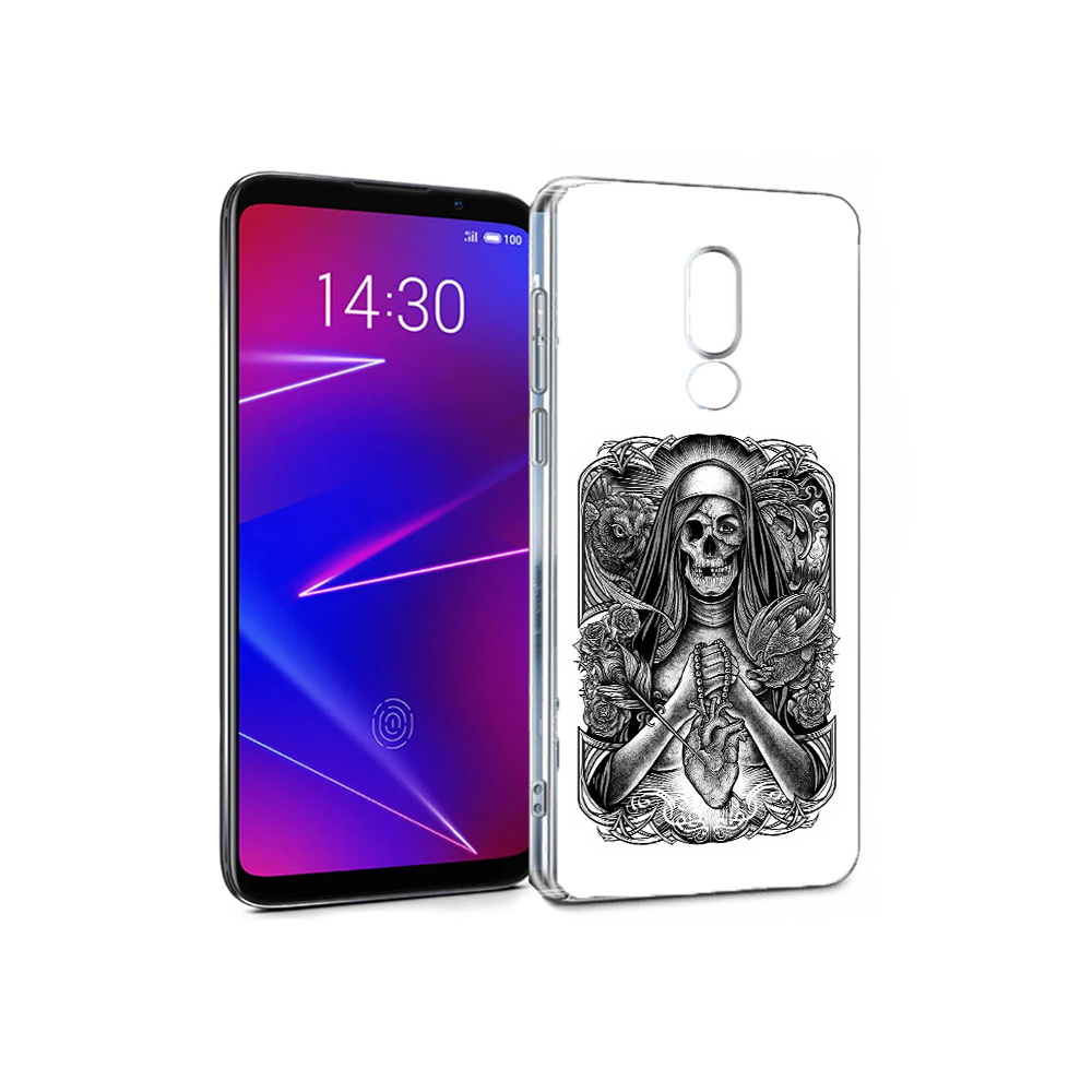 

Чехол MyPads Tocco для Meizu 16 скелет с сердцем (PT136611.84.603), Прозрачный, Tocco