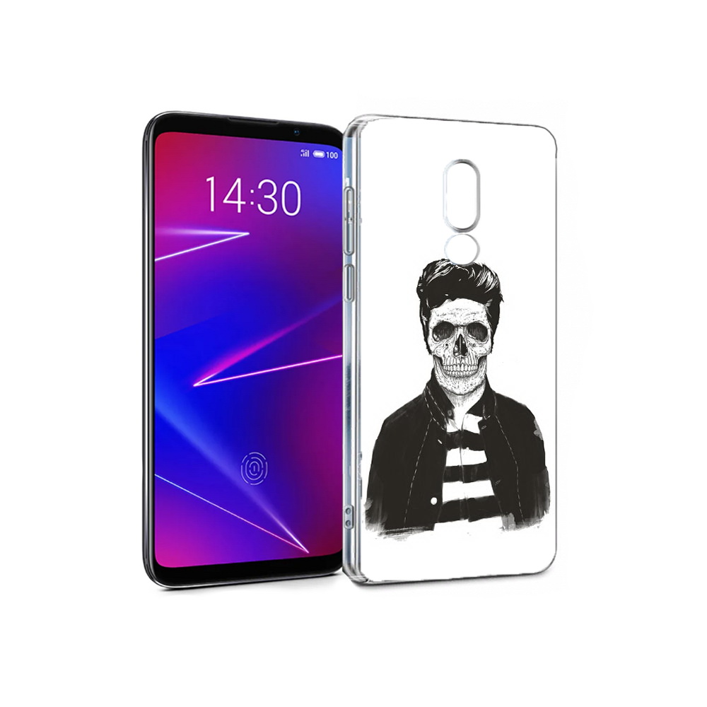 

Чехол MyPads Tocco для Meizu 16 скелет (PT136611.84.604), Прозрачный, Tocco