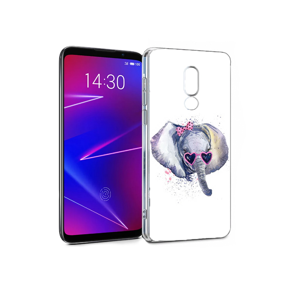 

Чехол MyPads Tocco для Meizu 16 слоник в очках (PT136611.84.608), Прозрачный, Tocco