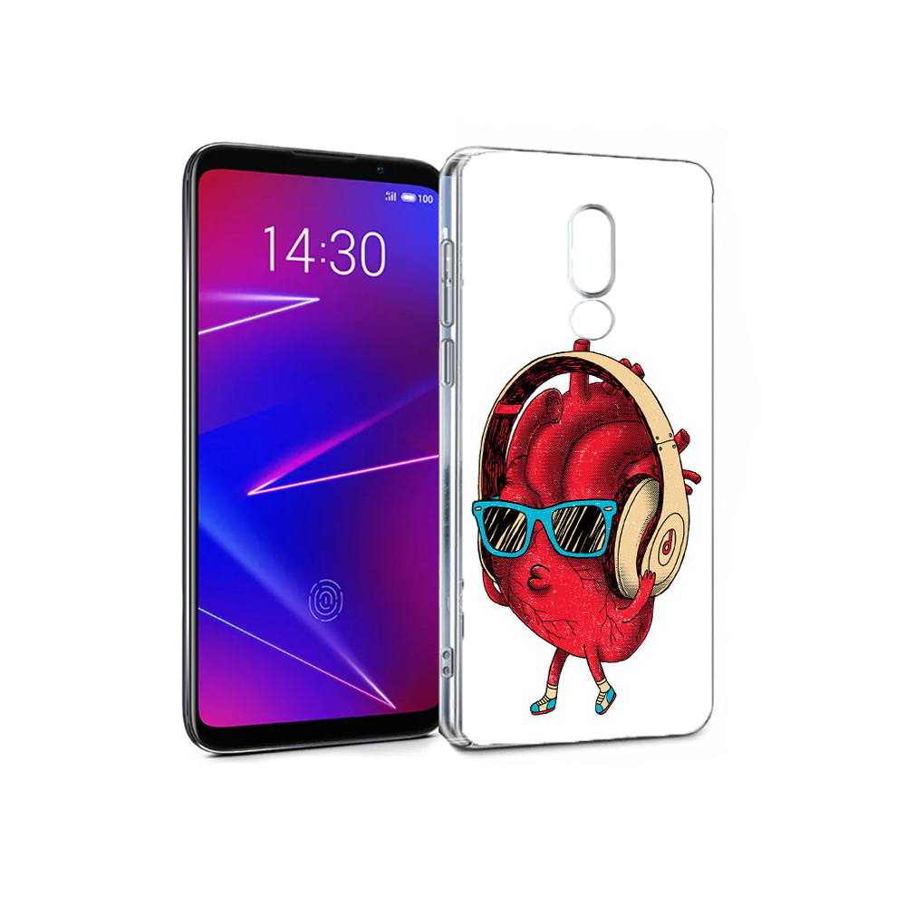 

Чехол MyPads Tocco для Meizu 16 слушай сердце (PT136611.84.609), Прозрачный, Tocco