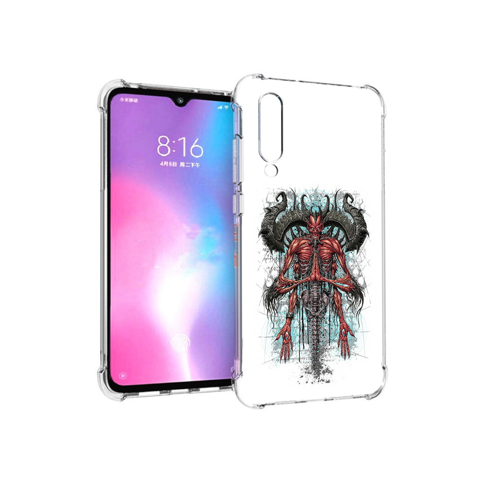 

Чехол MyPads Tocco для Xiaomi Mi CC9 дьявол (PT134127.292.340), Прозрачный, Tocco