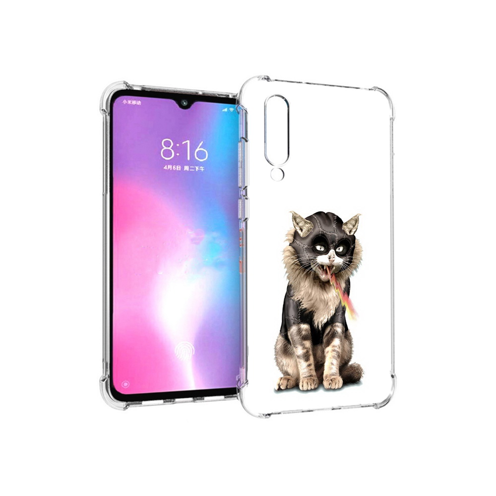 

Чехол MyPads Tocco для Xiaomi Mi CC9 дьяволский кот (PT134127.292.341), Прозрачный, Tocco