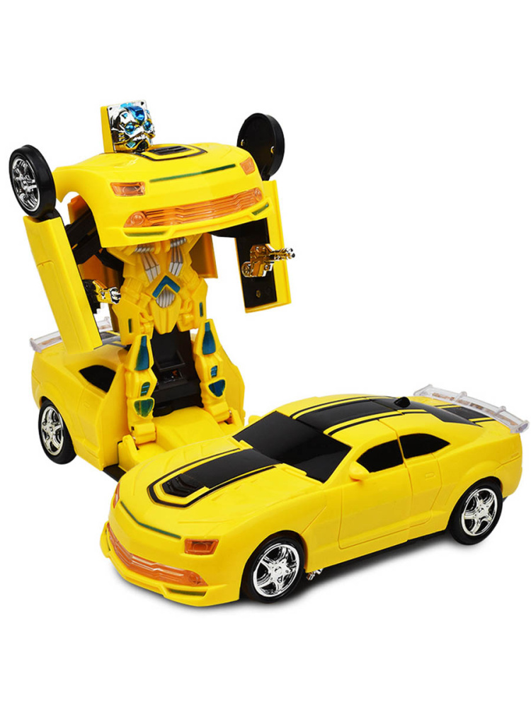 Машинка StarFriend трансформер Бамблби камаро Transformers Bumblebee звук свет 21,5 см transformers фигурка бамблби с автоматической трансформацией