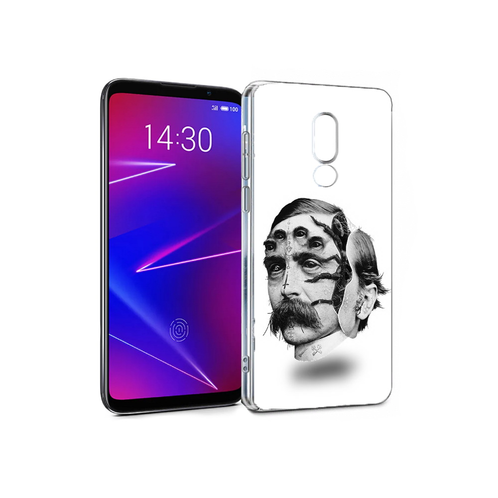 

Чехол MyPads Tocco для Meizu 16 страшное лицо мужчины (PT136611.84.629), Прозрачный, Tocco