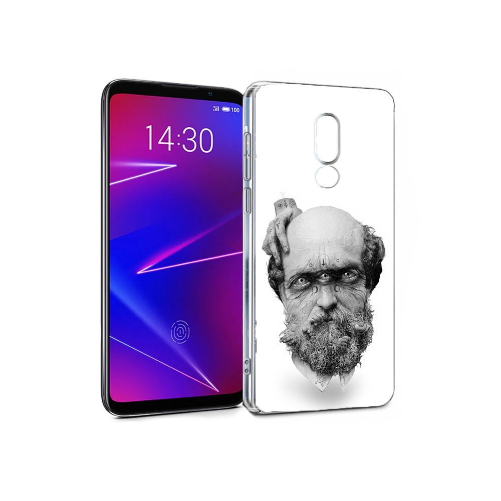 

Чехол MyPads Tocco для Meizu 16 страшный бородатый мужчина абстракция (PT136611.84.630), Прозрачный, Tocco