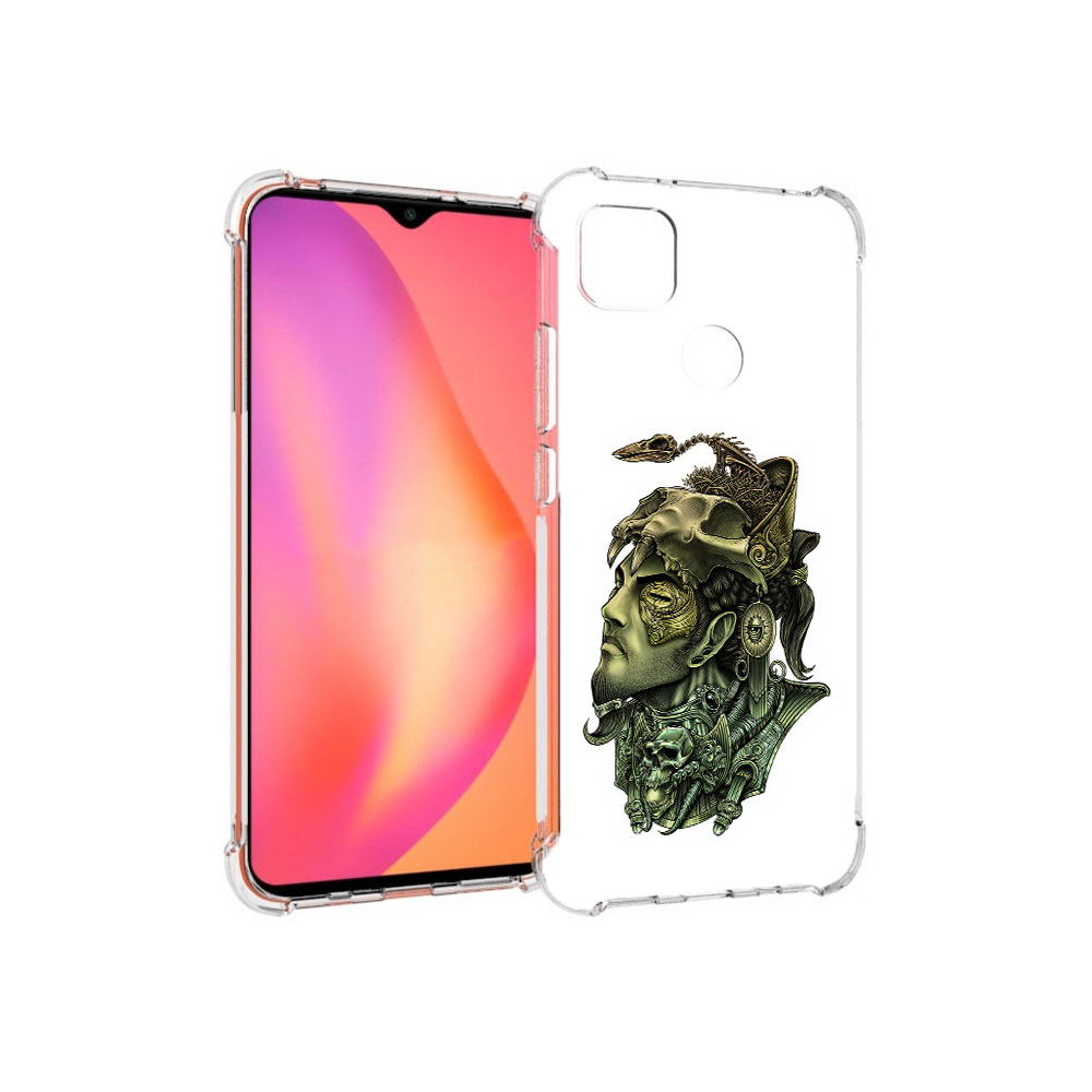 

Чехол MyPads Tocco для Xiaomi Redmi 9C бронзовый воин (PT152115.265.248), Прозрачный, Tocco
