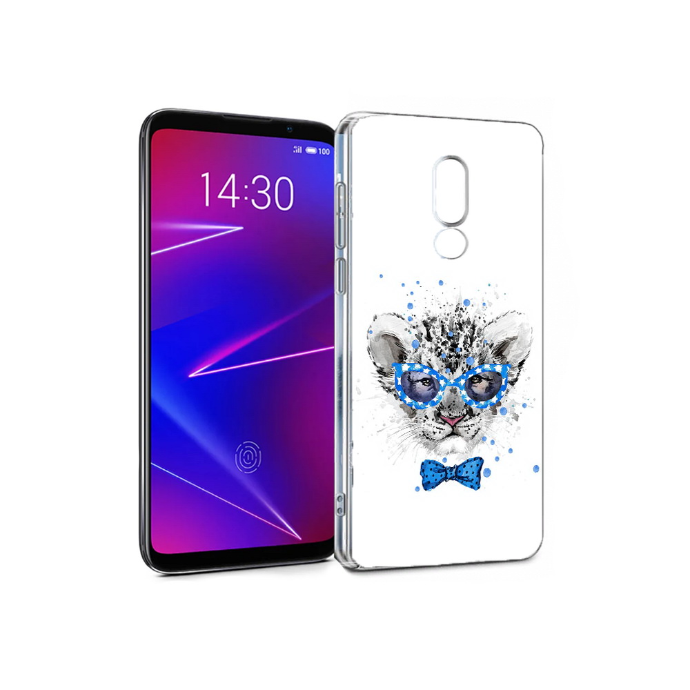 

Чехол MyPads Tocco для Meizu 16 тигренок с бабочкой (PT136611.84.642), Прозрачный, Tocco