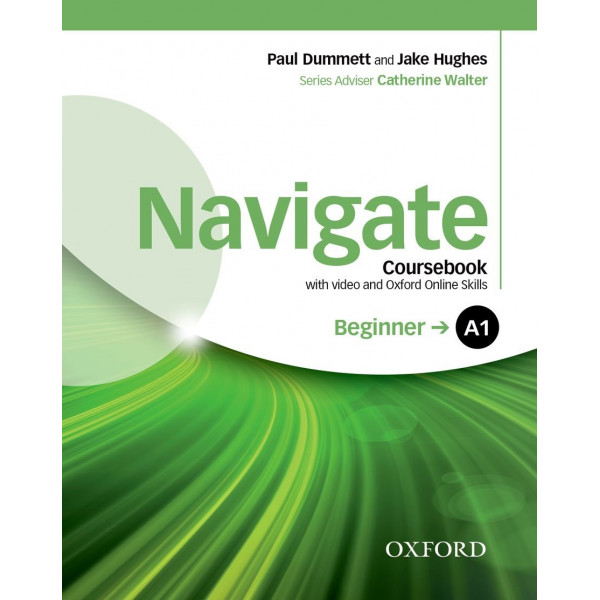 фото Navigate beginner a1 coursebook with dvd and online skills cle international