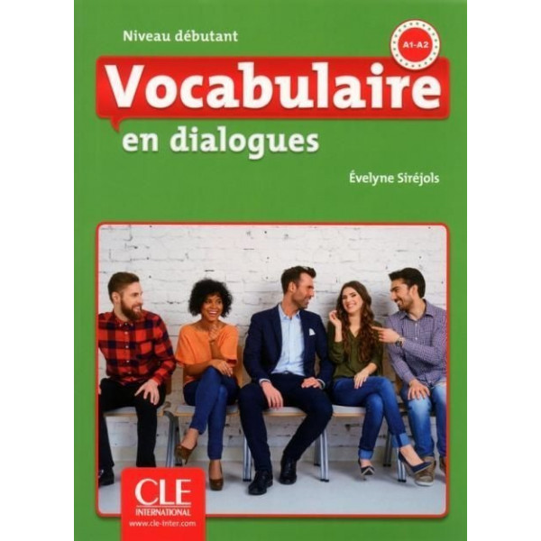 фото Vocabulaire en dialogues debutant - livre + cd cle international