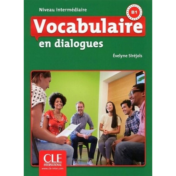 фото Vocabulaire en dialogues: 2eme edition intermediaire b1 - livre + cd cle international