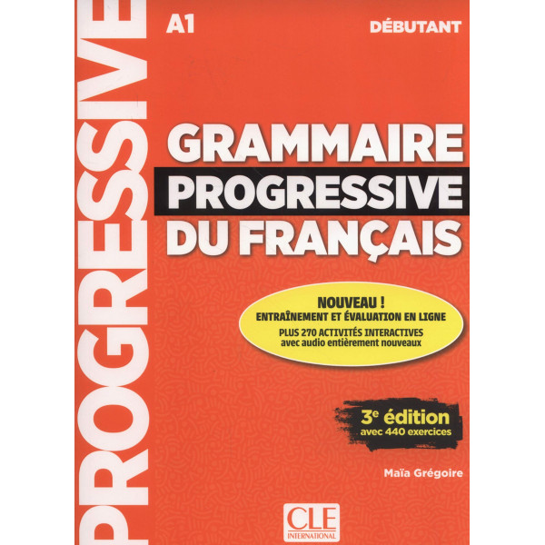 фото Grammaire progressive du francais a1: debutant - livre + cd + livre-web 100% interactif cle international