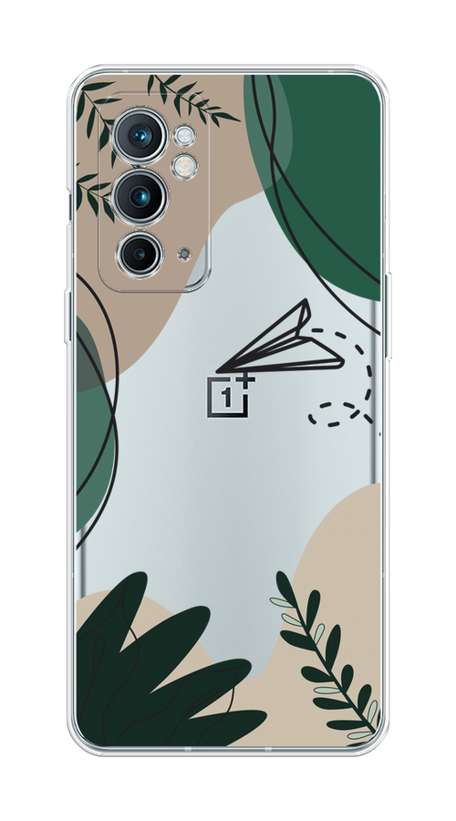 

Чехол на OnePlus 9RT "Secret Garden", Зеленый;бежевый;черный, 152050-1