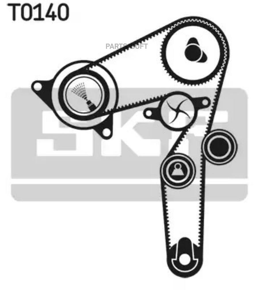 

Комплект Ремня Грм Skf арт. VKMA02192