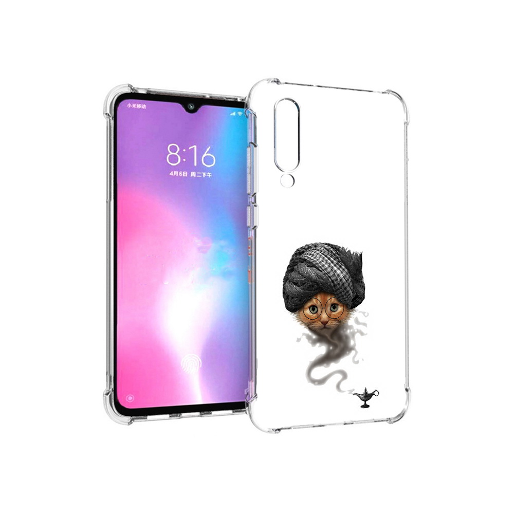 

Чехол MyPads Tocco для Xiaomi Mi CC9 кот джин (PT134127.292.398), Прозрачный, Tocco