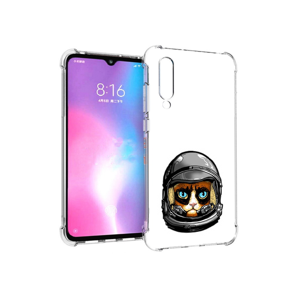 

Чехол MyPads Tocco для Xiaomi Mi CC9 кот космонавт (PT134127.292.400), Прозрачный, Tocco