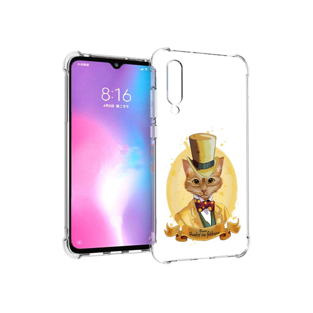 

Чехол MyPads Tocco для Xiaomi Mi CC9 кот юрист (PT134127.292.401), Прозрачный, Tocco
