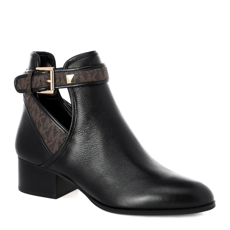 фото Женские ботинки michael kors britton bootie 40t1btme7l цв. черный 8,5