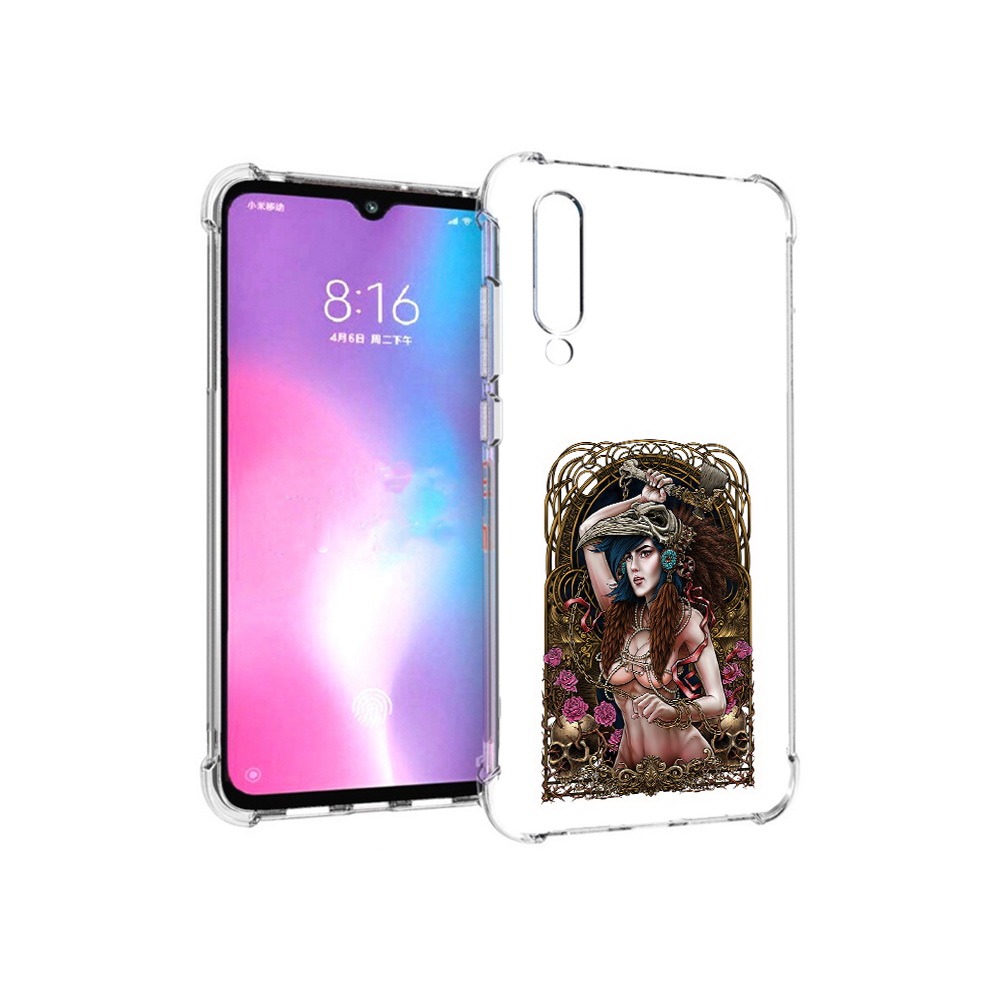 

Чехол MyPads Tocco для Xiaomi Mi CC9 красивая девушка рисунок (PT134127.292.407), Прозрачный, Tocco