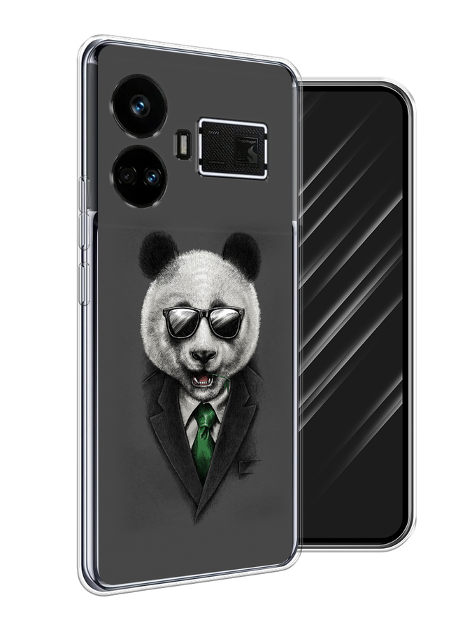 

Чехол Awog на Realme GT5 "Деловая панда", Серый;зеленый, 2515050-1