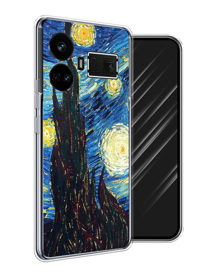 

Чехол Awog на Realme GT5 "Ван Гог Звездная ночь", Желтый, 2515050-1