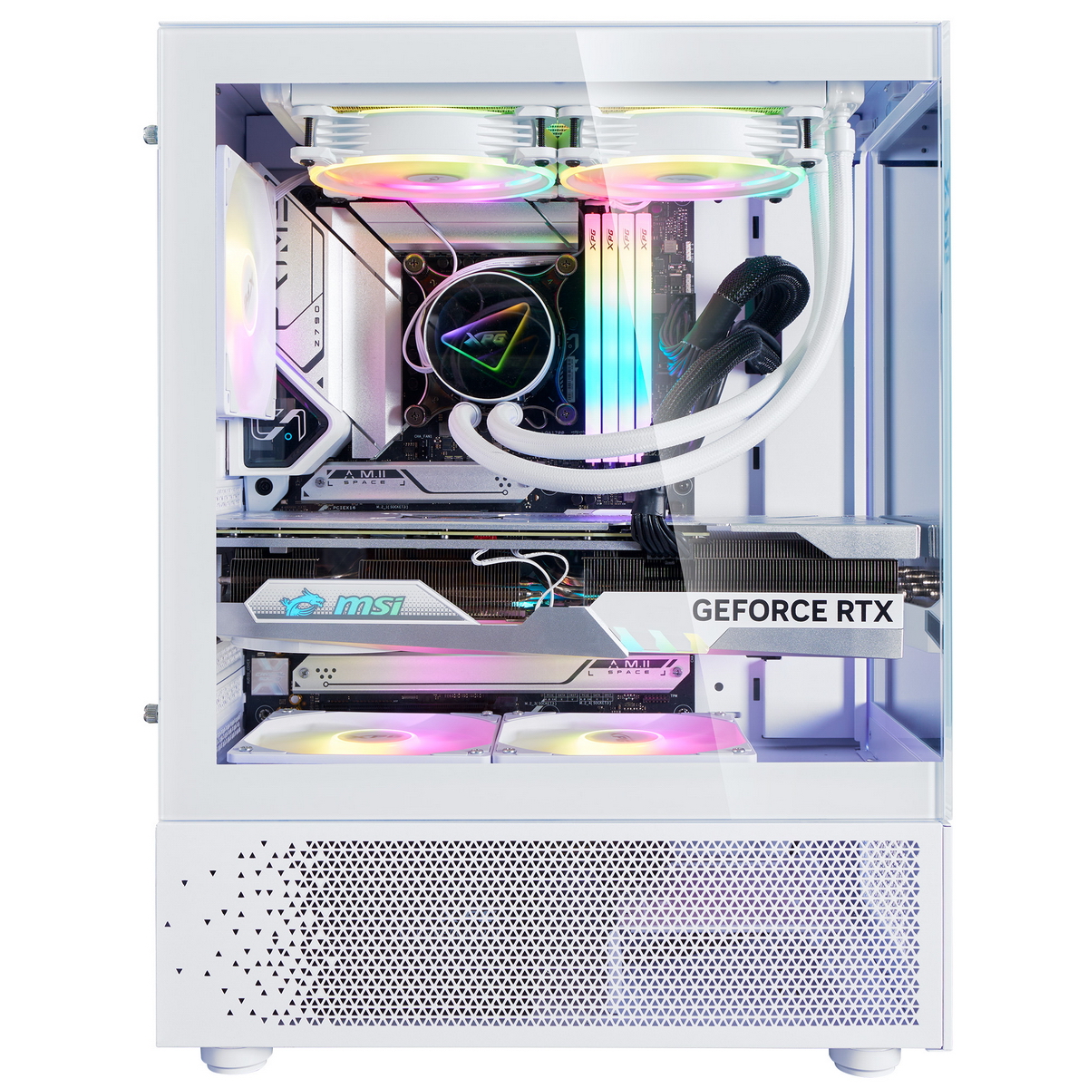 

Корпус компьютерный XPG INVADER X (INVADERXMINIMT-WHCWW) белый