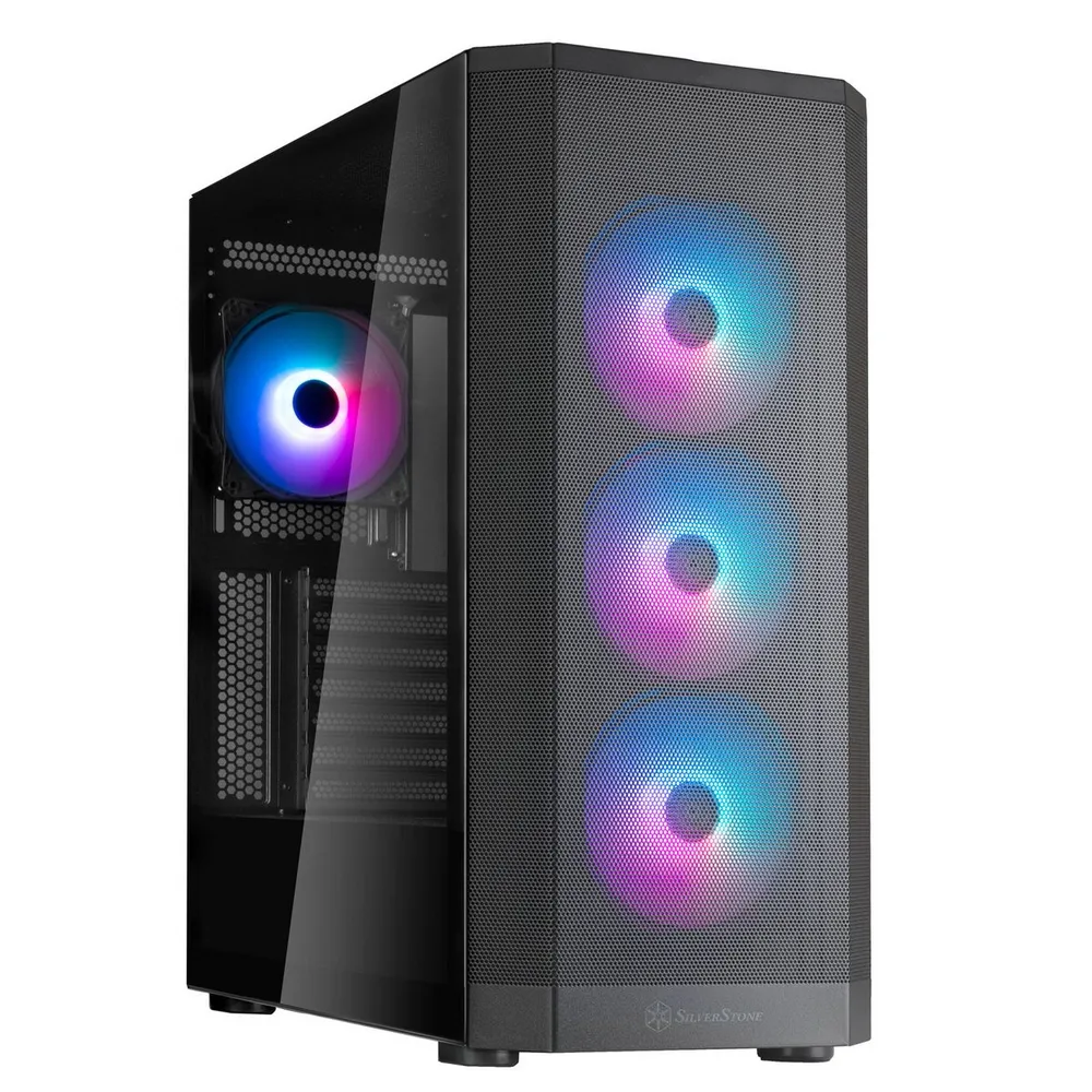 

Корпус компьютерный SilverStone G41FA (G41FA514XBG0020) черный, G41FA