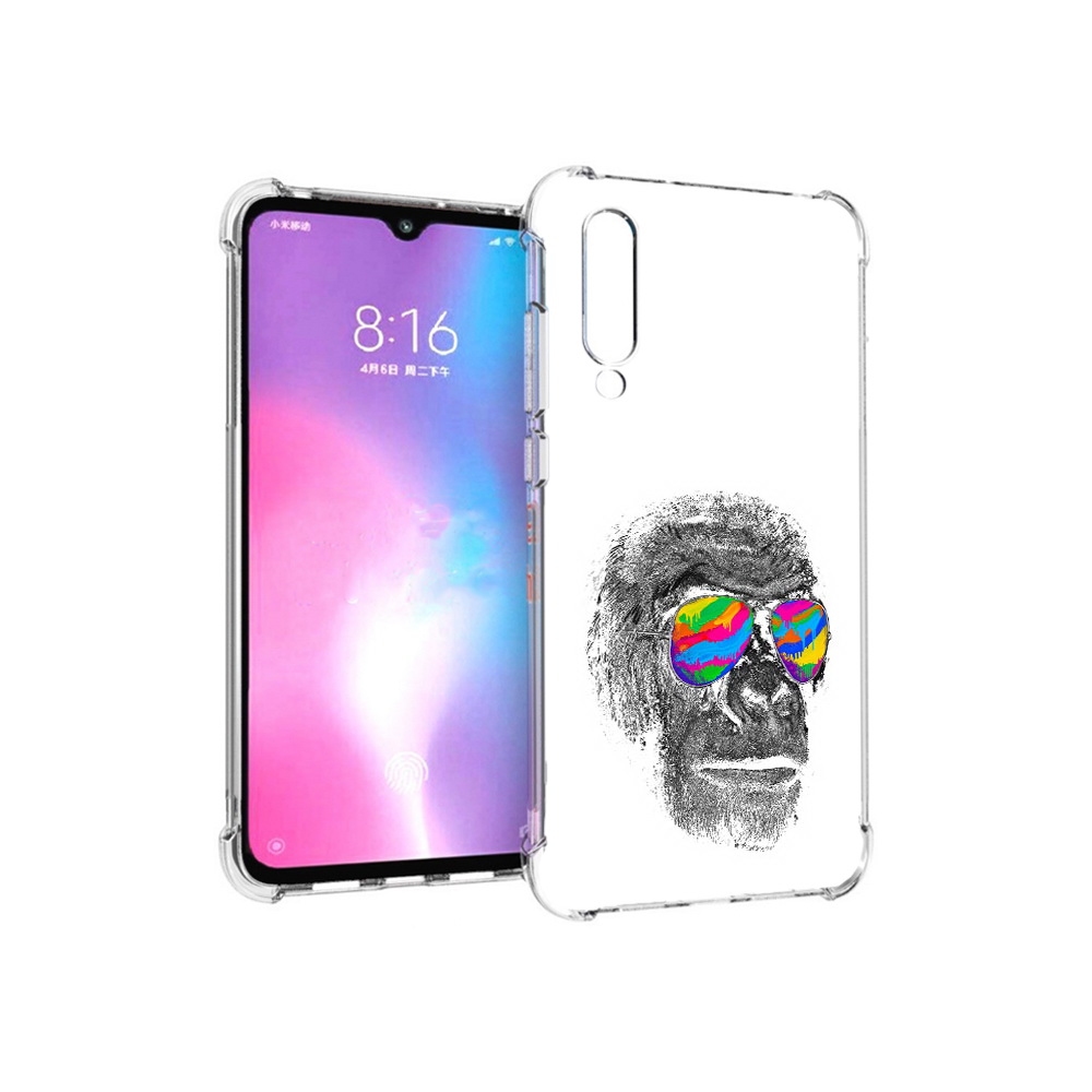 

Чехол MyPads Tocco для Xiaomi Mi CC9 крутая обезьяна в очках (PT134127.292.422), Прозрачный, Tocco