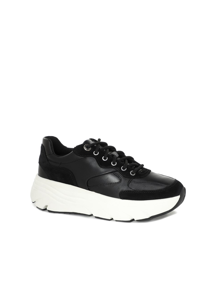 

Кроссовки женские GEOX D26UFA черные 36 EU, D26UFA