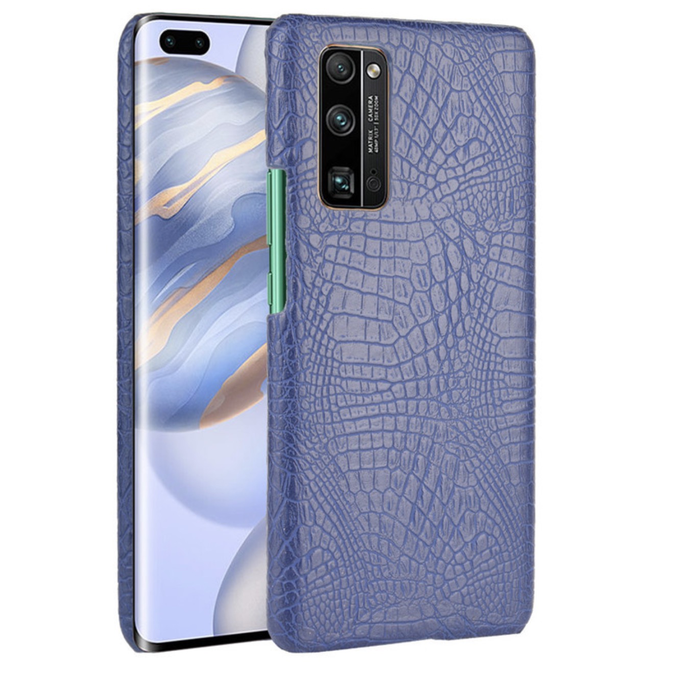 Чехол MyPads для Huawei Honor 30 Pro / Honor 30 Pro plus + (EBG-AN10) Blue (151371)