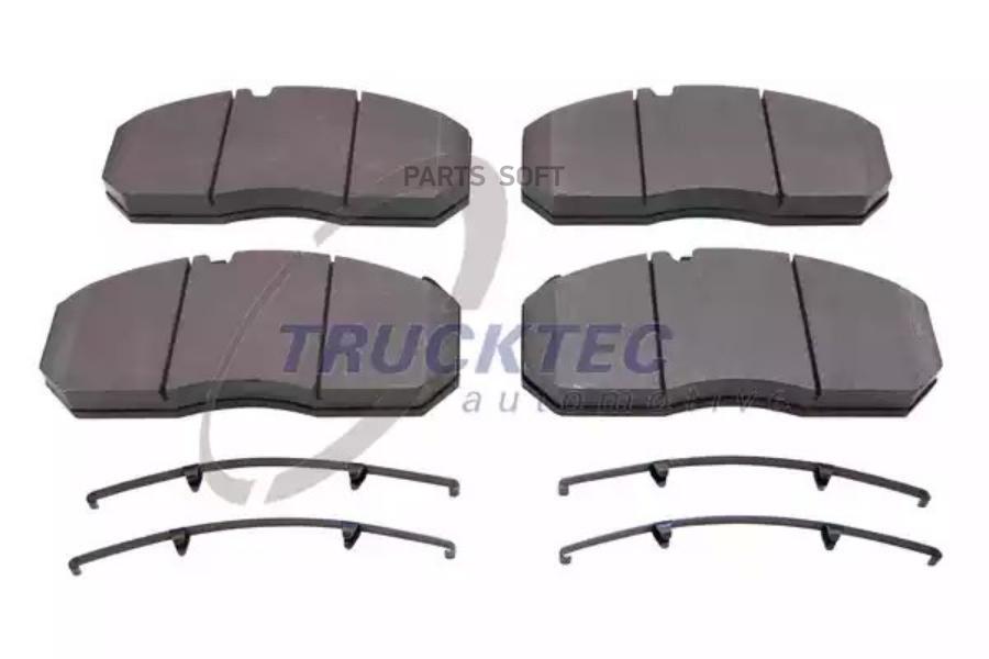 

Тормозные колодки TRUCKTEC AUTOMOTIVE дисковые 535020