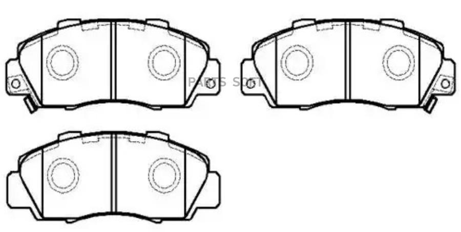 

Тормозные колодки HBS передние HP5009