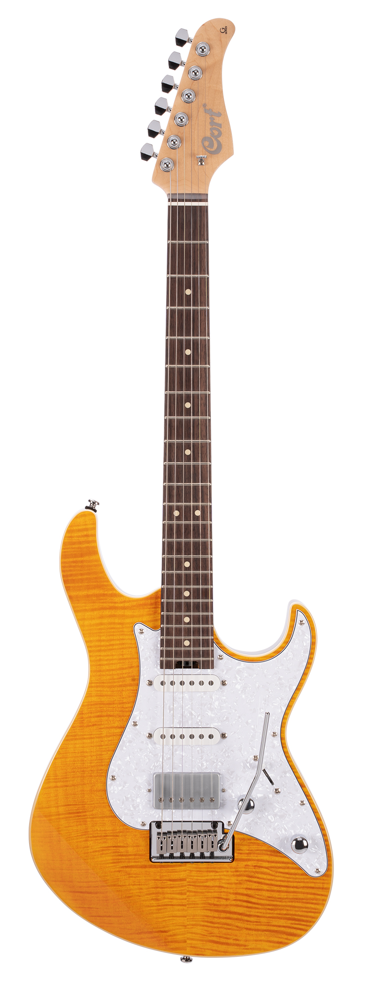 

G280-Select-AM G Series Электрогитара, желтая, Cort