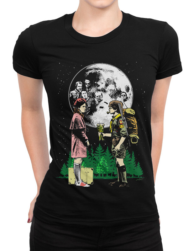

Футболка женская Dream Shirts Королевство Полной Луны черная XS, Королевство Полной Луны